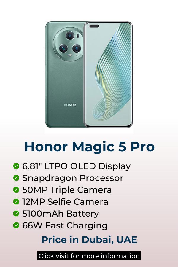Explore Honor Magic 5 Pro latest prices on Mobileinto
