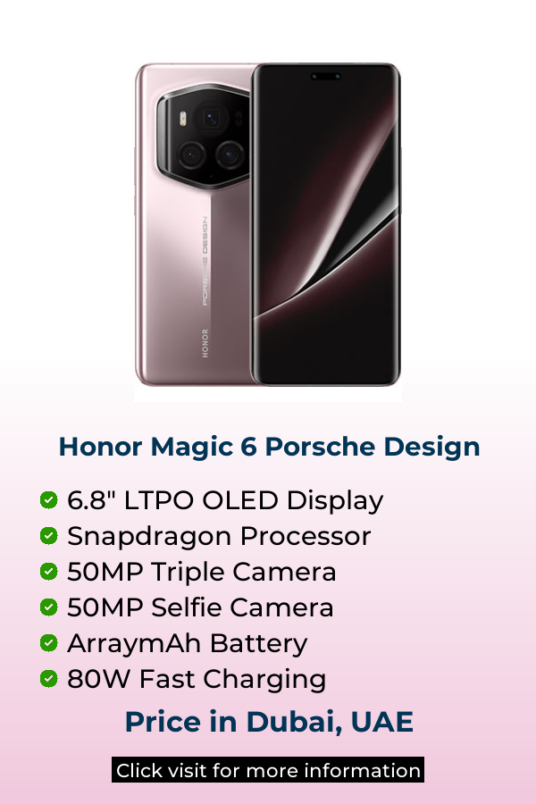 Explore Honor Magic 6 Porsche Design latest prices on Mobileinto