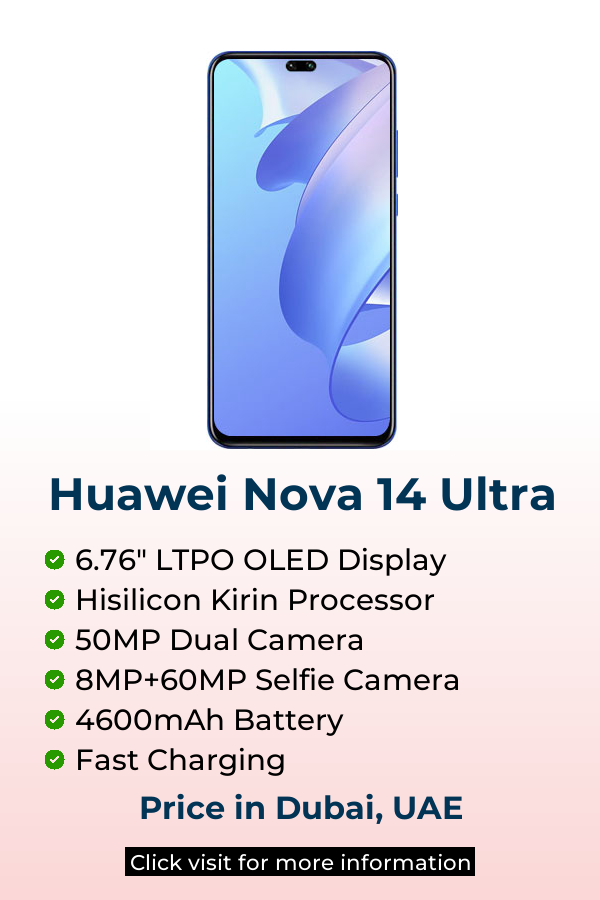 Explore Huawei Nova 14 Ultra latest prices on Mobileinto