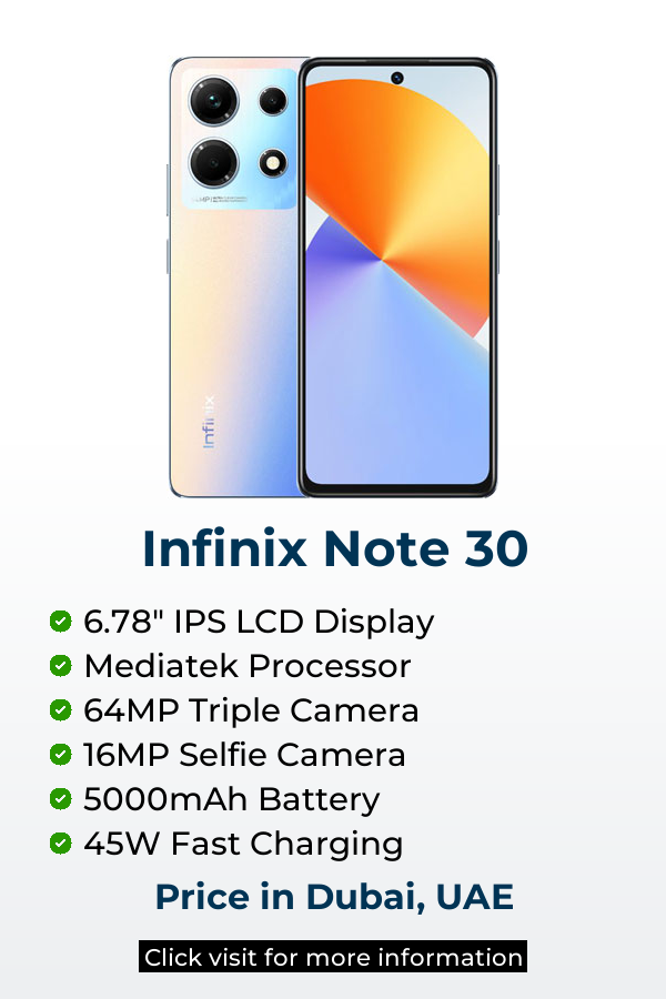 Explore Infinix Note 30 latest prices on Mobileinto