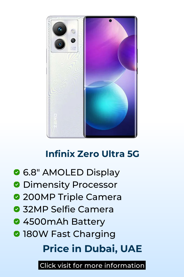 Explore Infinix Zero Ultra 5G latest prices on Mobileinto