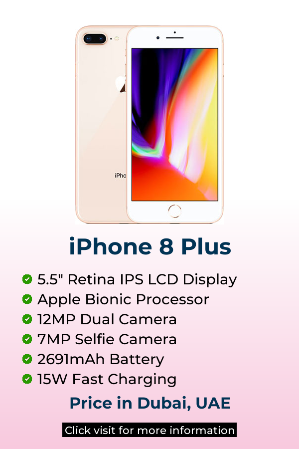iPhone 8 Plus Price in UAE (Dubai) April 2025 - Mobileinto UAE (Dubai)
