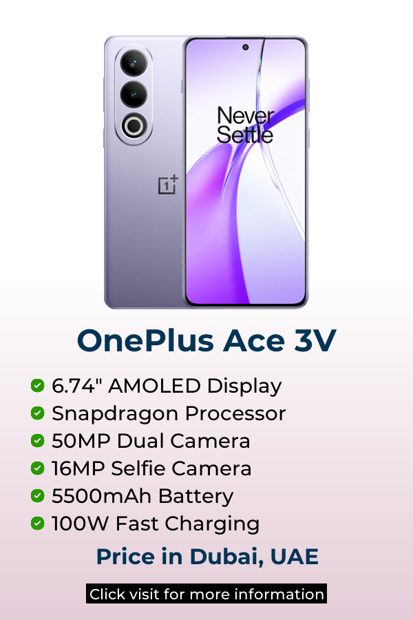 Explore OnePlus Ace 3V latest prices on Mobileinto