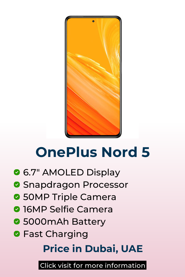 Explore OnePlus Nord 5 latest prices on Mobileinto