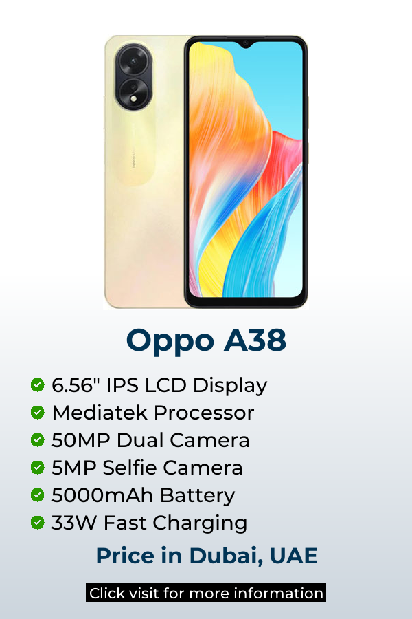Explore Oppo A38 latest prices on Mobileinto