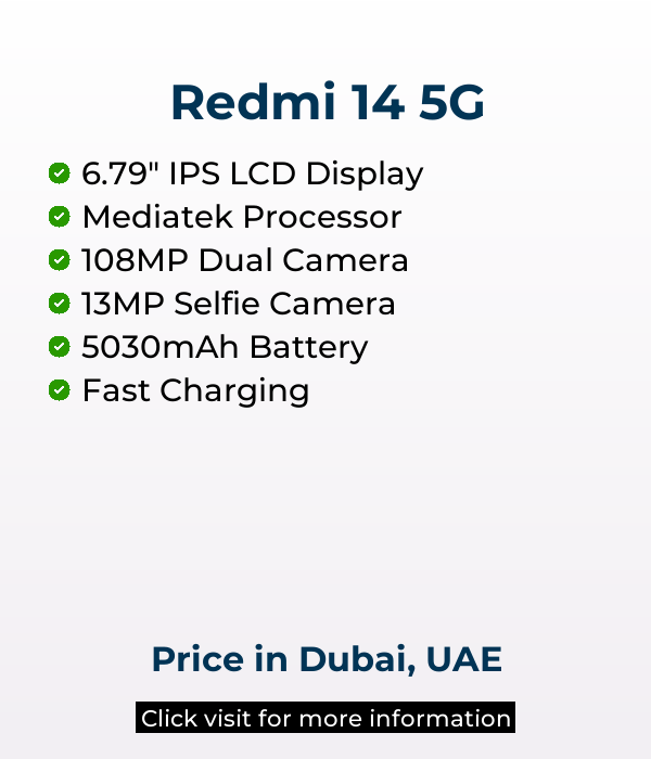 Explore Redmi 14 5G latest prices on Mobileinto