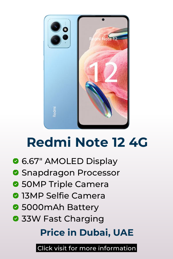 Explore Redmi Note 12 4G latest prices on Mobileinto