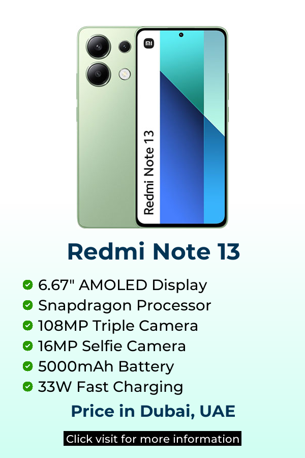 Explore Redmi Note 13 latest prices on Mobileinto