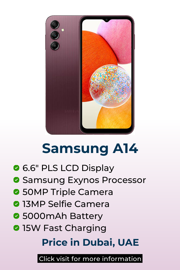 Explore Samsung A14 latest prices on Mobileinto