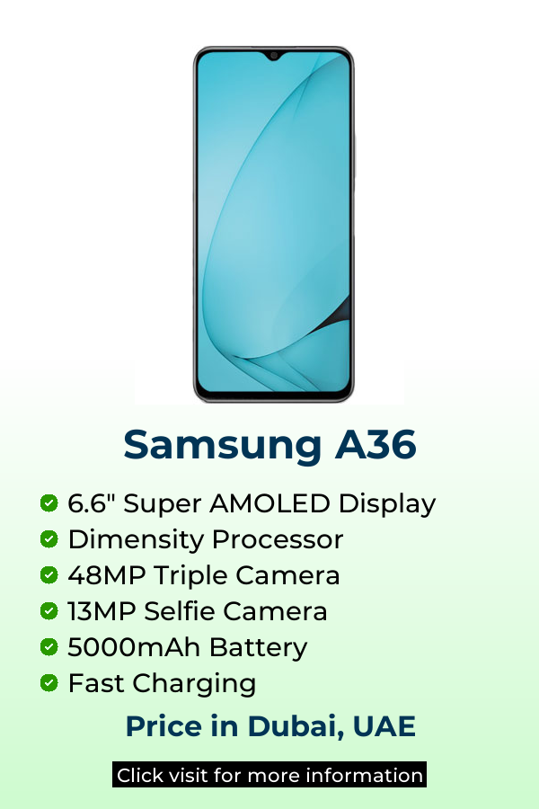 Explore Samsung A36 latest prices on Mobileinto