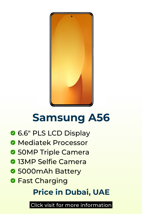 Explore Samsung A56 latest prices on Mobileinto