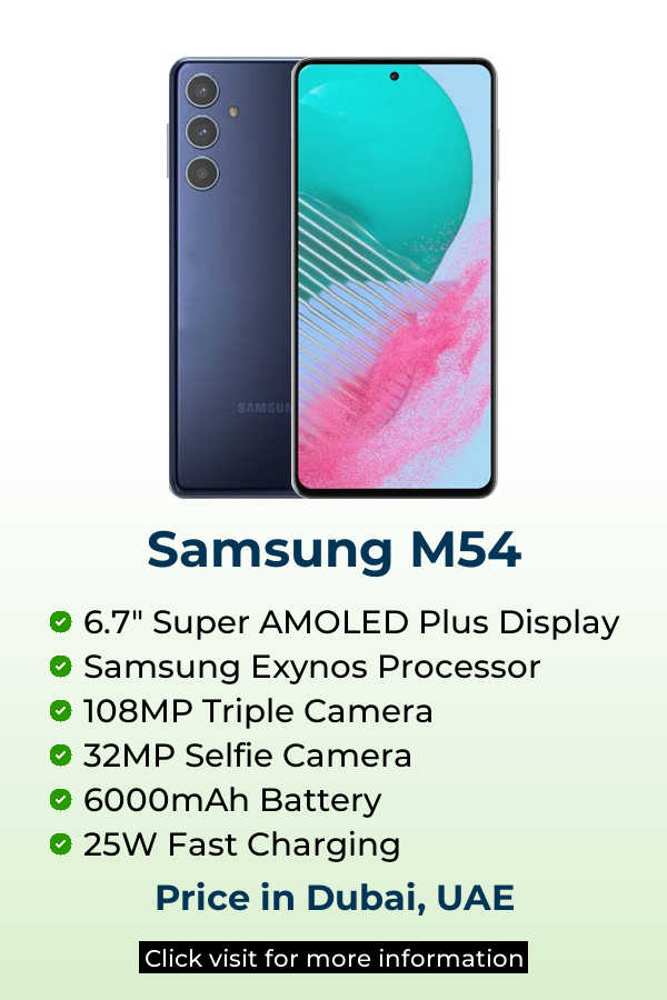 Explore Samsung M54 latest prices on Mobileinto