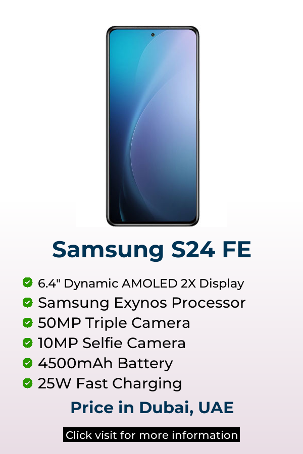 Explore Samsung S24 FE latest prices on Mobileinto