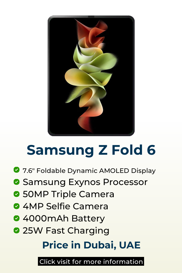 Explore Samsung Z Fold 6 latest prices on Mobileinto