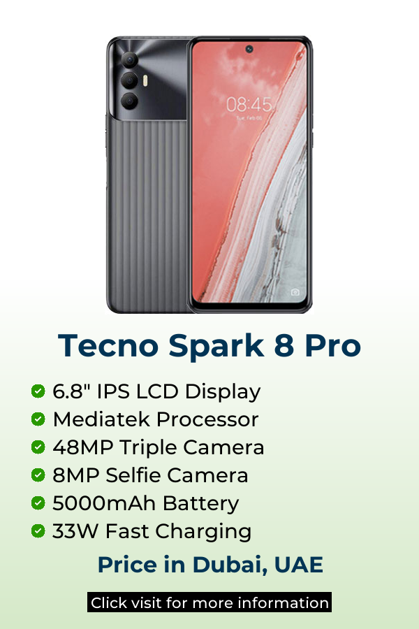 Explore Tecno Spark 8 Pro latest prices on Mobileinto