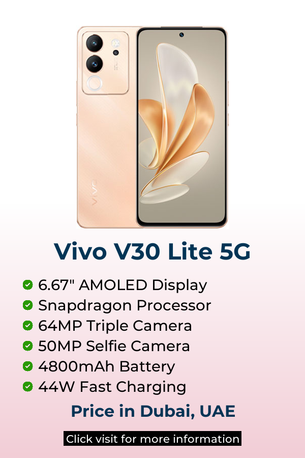 Explore Vivo V30 Lite 5G latest prices on Mobileinto