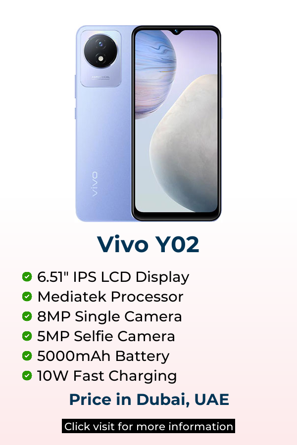 Explore Vivo Y02 latest prices on Mobileinto