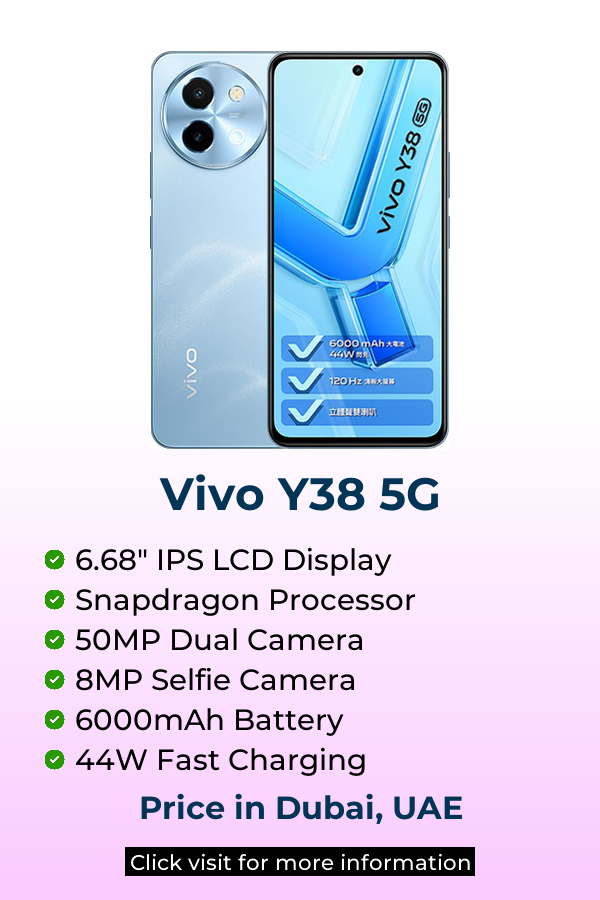 Explore Vivo Y38 5G latest prices on Mobileinto