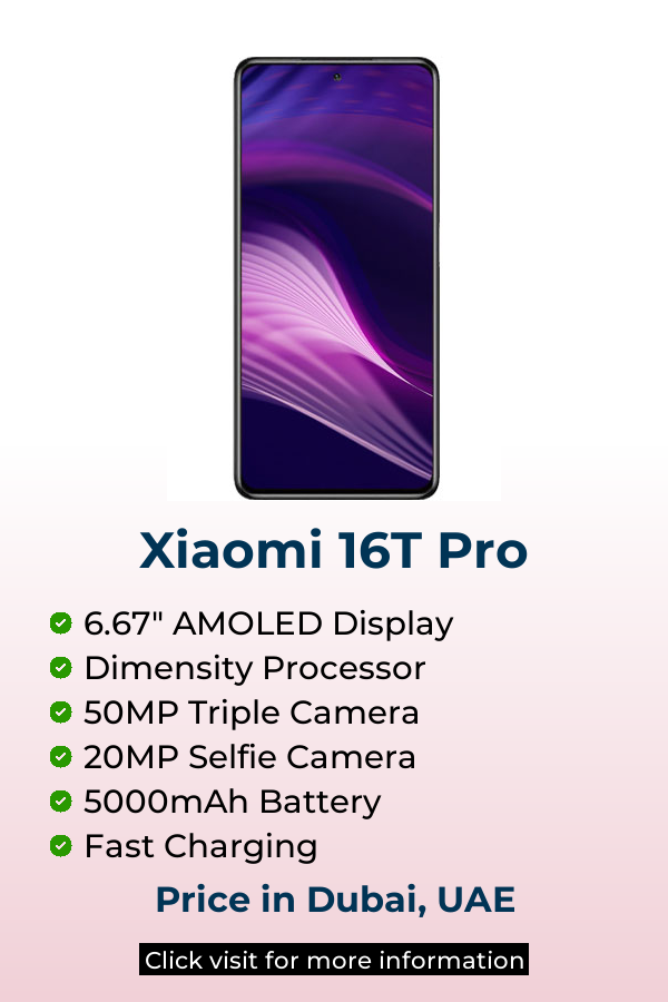 Explore Xiaomi 16T Pro latest prices on Mobileinto